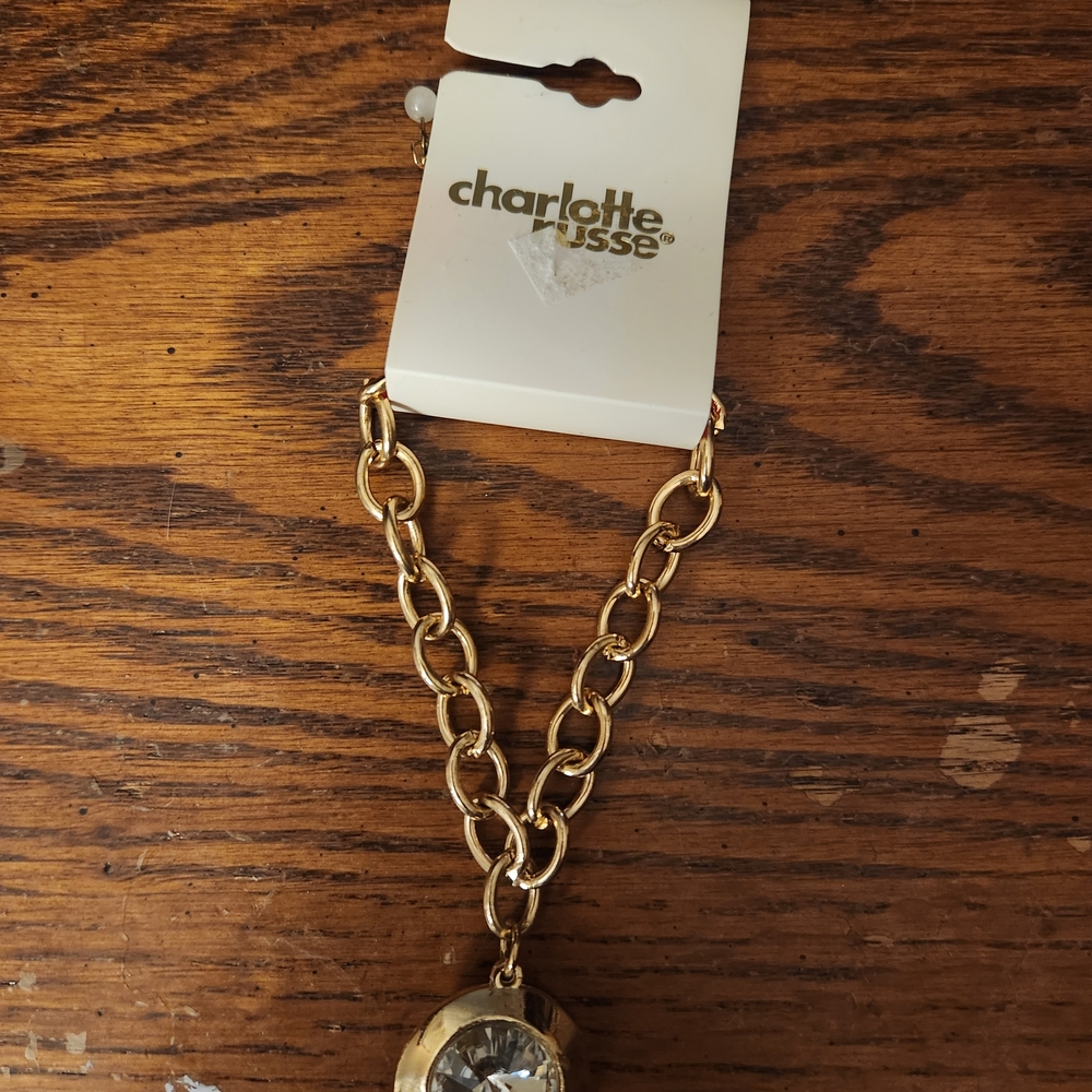Charlotte Russe Gold Chain Necklace